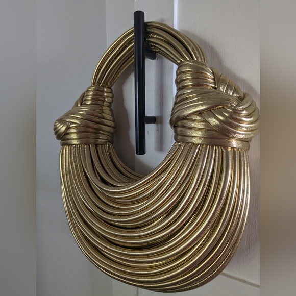 Women Woven Handbag PVC Leather Satchel Creative Noodles Style Fashion - Picture 3 of 14